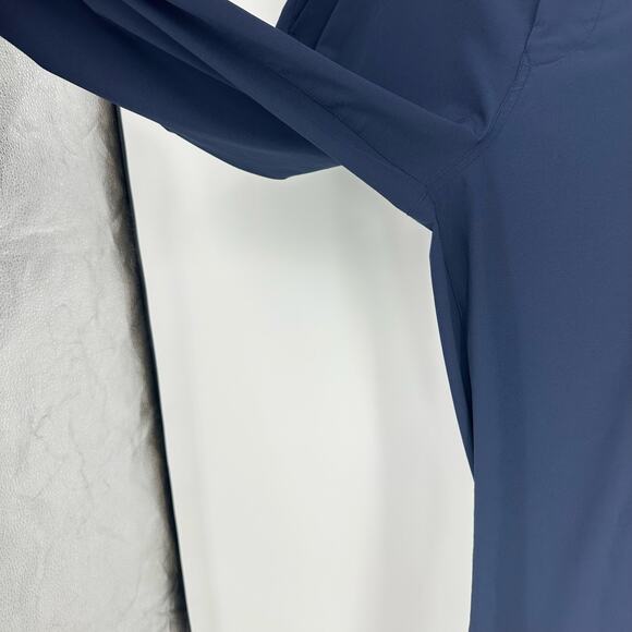 Mizzen Main Helmsman Pants Mens 36x30 Blue Performance Athletic Tapered Stretch - Picture 6 of 12